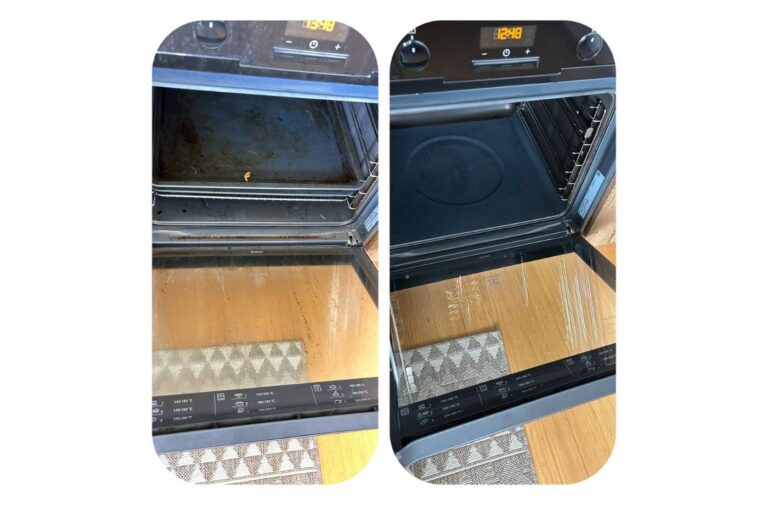 Korteri koristus: ahju sügavpuhastus enne ja pärast